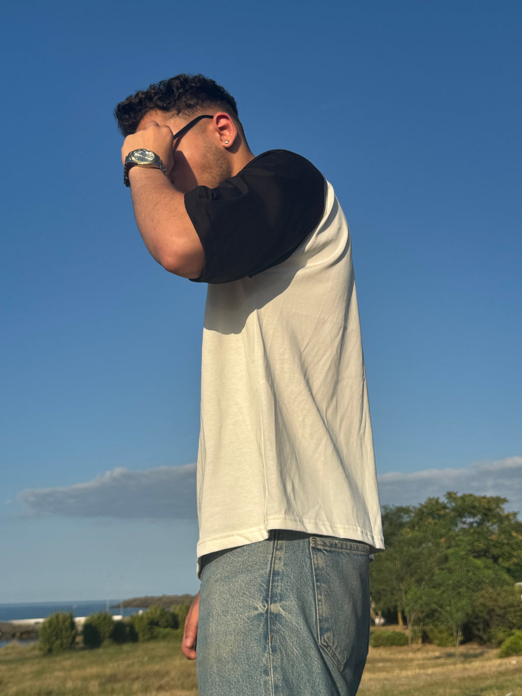 ENSAMA MonoBlock T-SHIRT [Black & Off White]