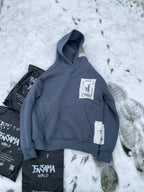 ENSAMA TICKET HOODIE [SLATE BLUE]