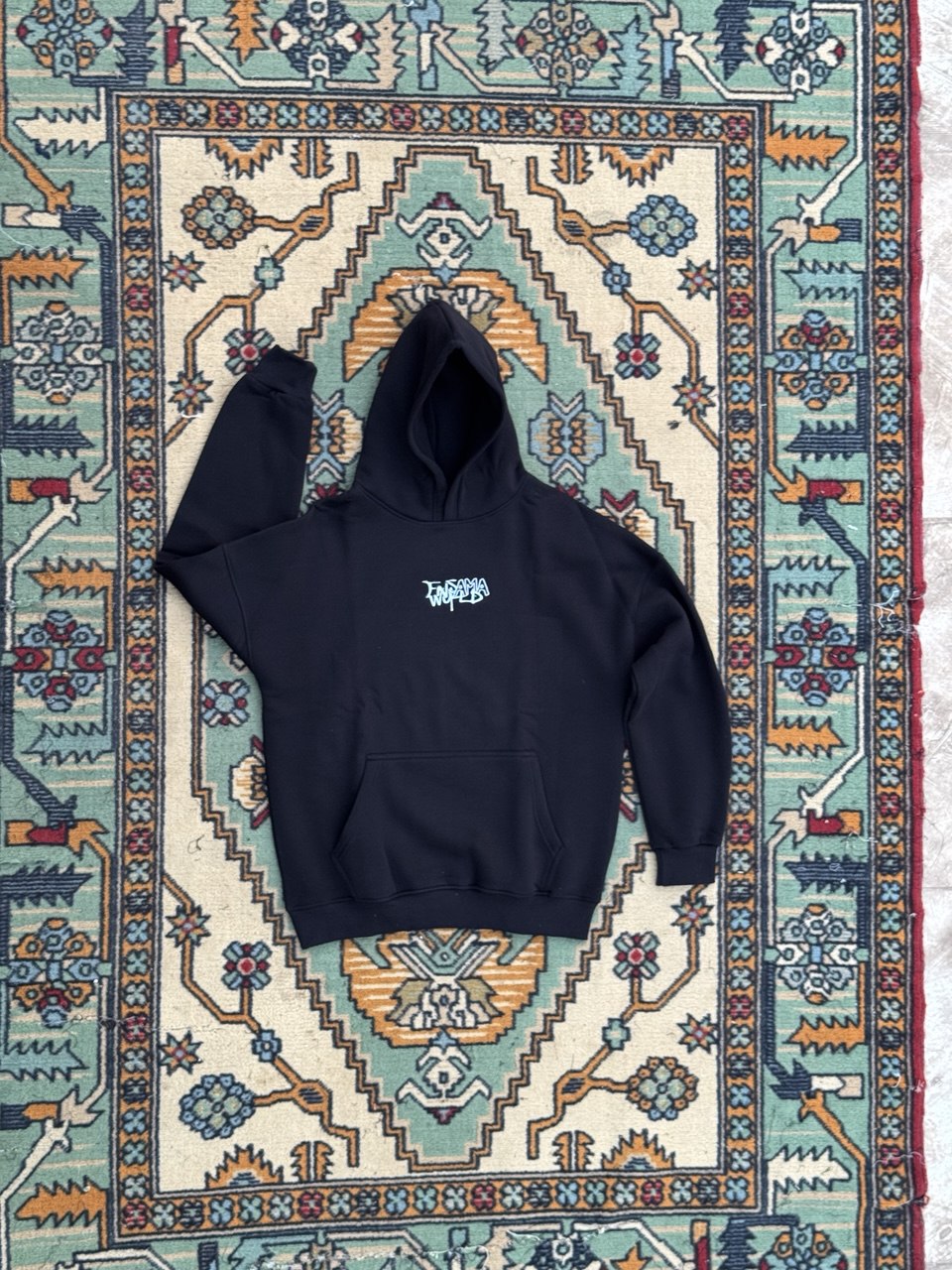 ENSAMA SUN & PYRAMIDS HOODIE [BLACK]