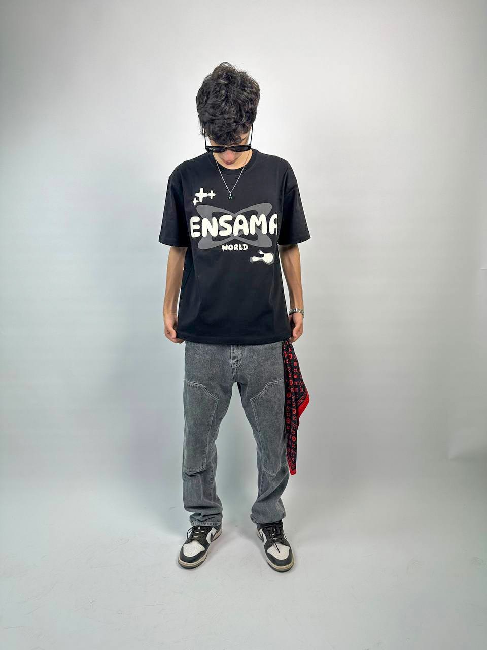 ENSAMA STARS T-SHIRT [BLACK]