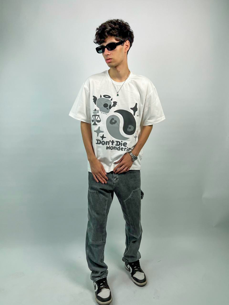 DO NOT DIE WONDERING T-SHIRT [WHITE]