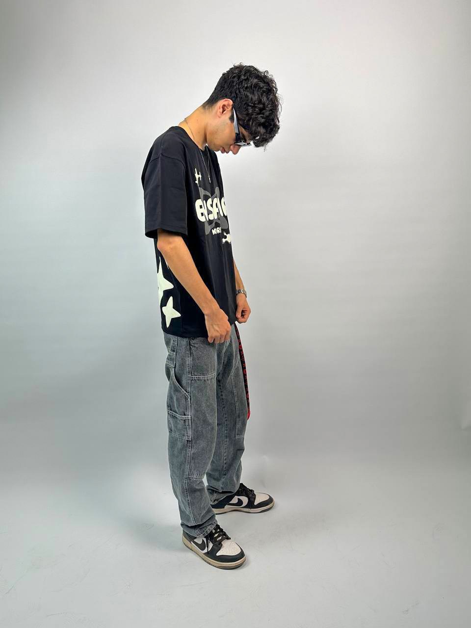 ENSAMA STARS T-SHIRT [BLACK]