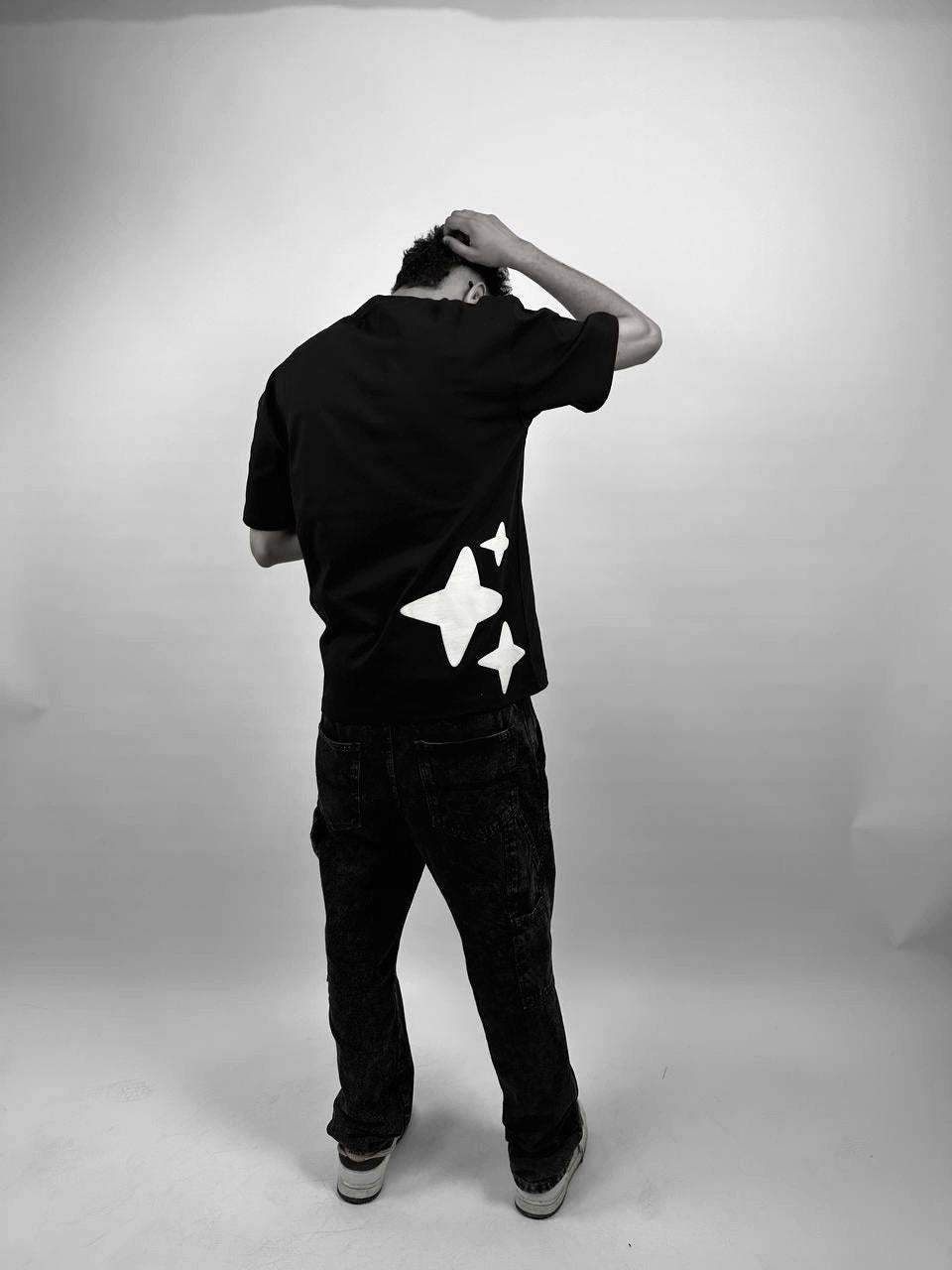 ENSAMA STARS T-SHIRT [BLACK]