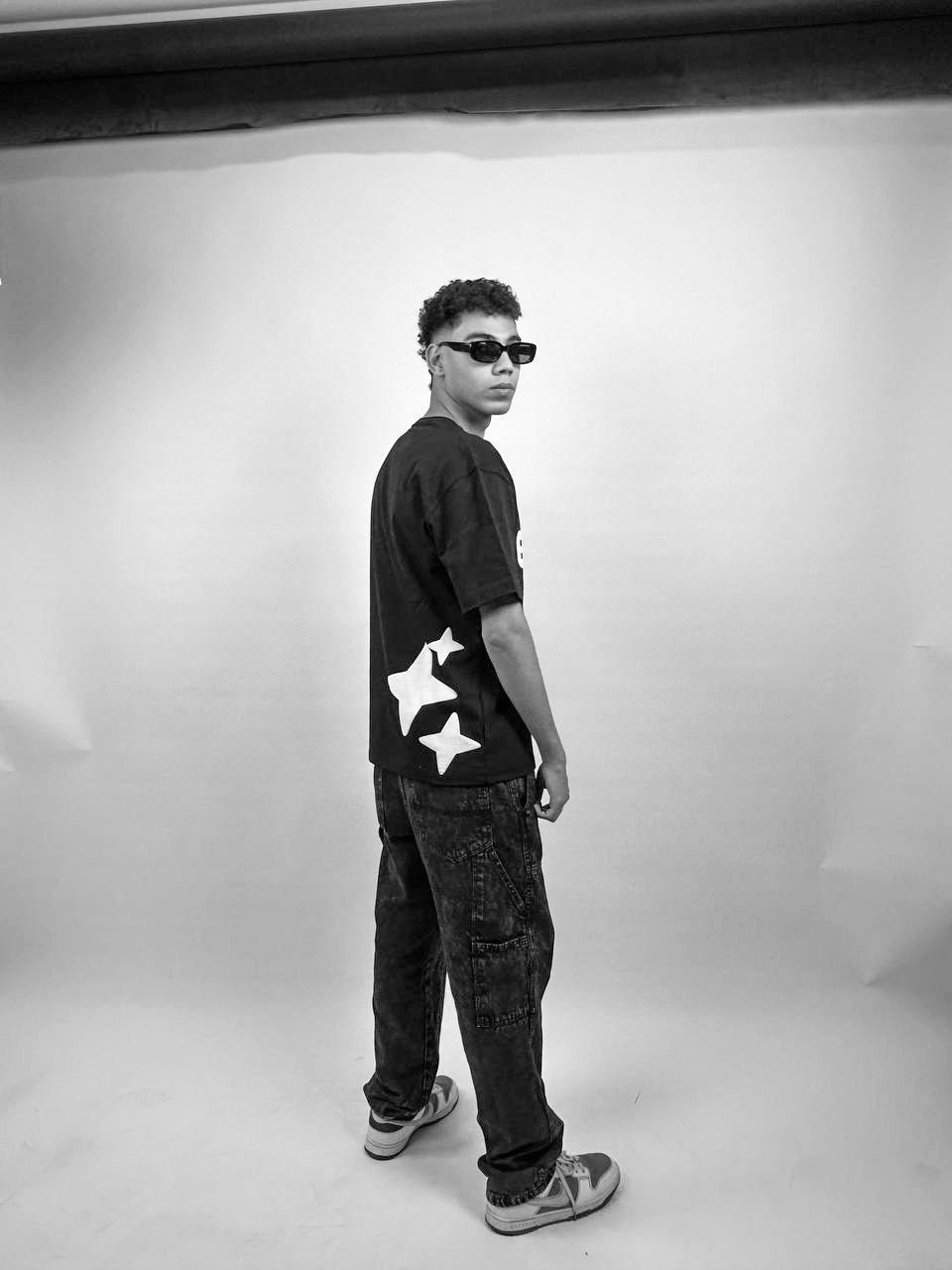 ENSAMA STARS T-SHIRT [BLACK]