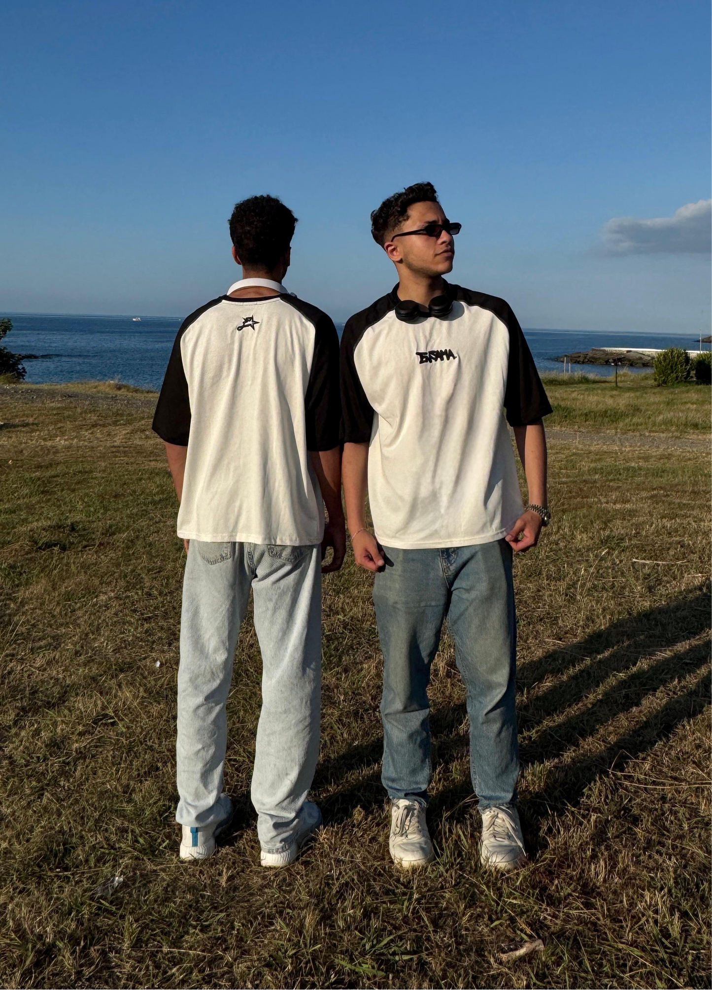 ENSAMA MonoBlock T-SHIRT [Black & Off White]
