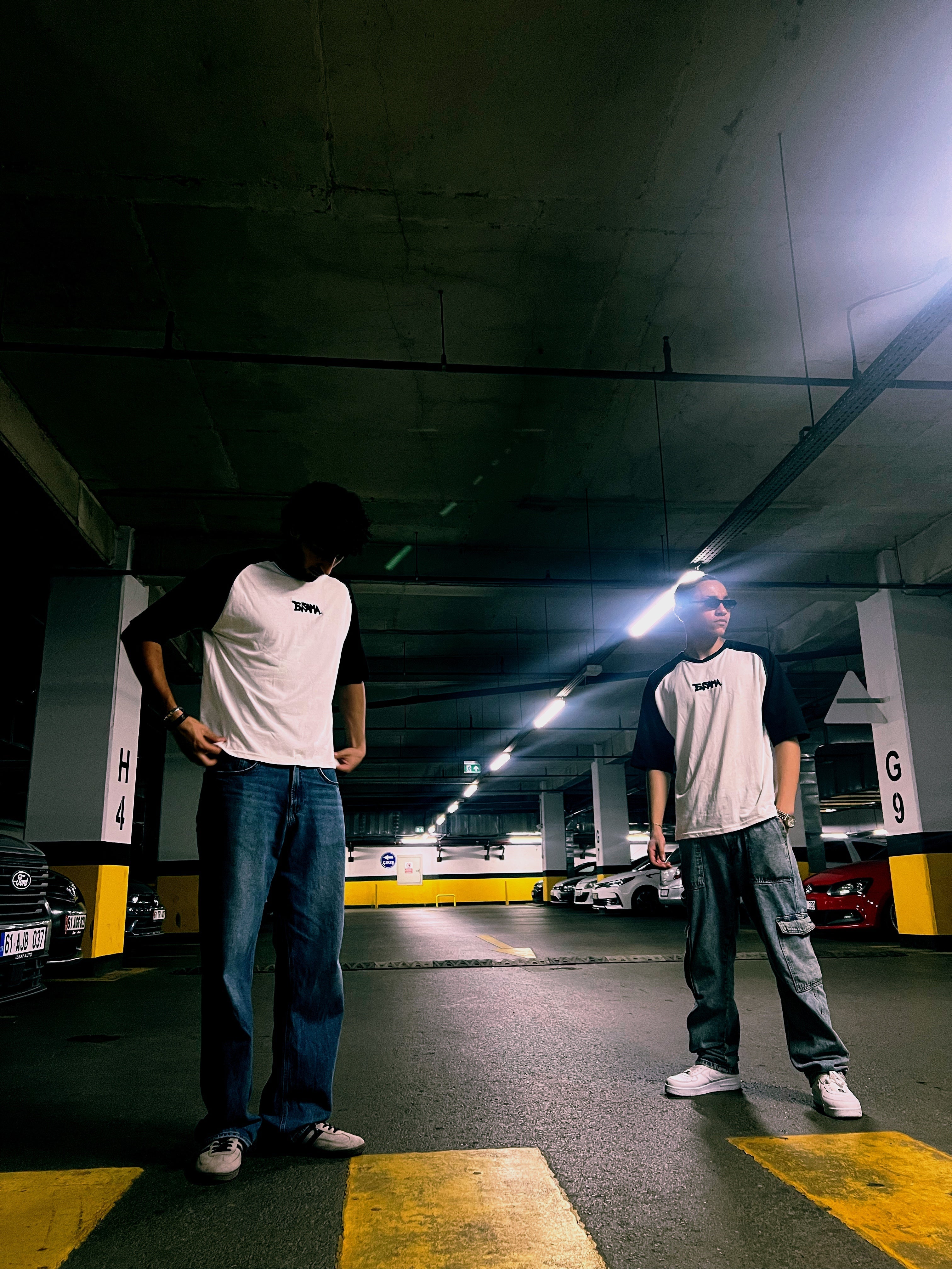 ENSAMA MonoBlock T-SHIRT [Black & Off White]