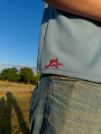 ENSAMA WAFFLE T-SHIRT [Baby Blue]