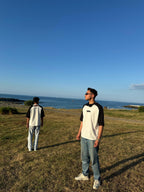 ENSAMA MonoBlock T-SHIRT [Black & Off White]