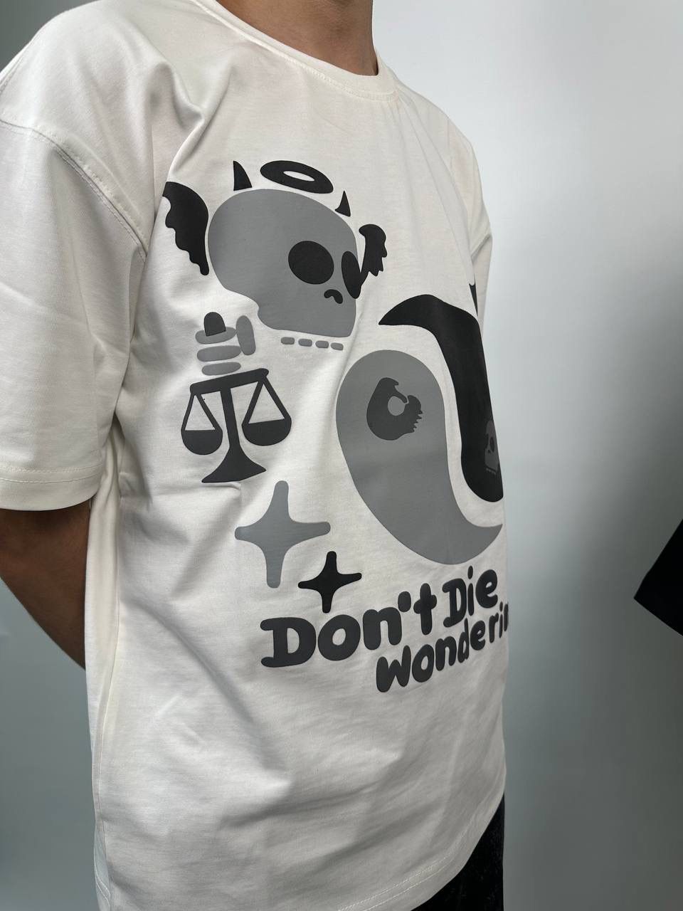 DO NOT DIE WONDERING T-SHIRT [WHITE]